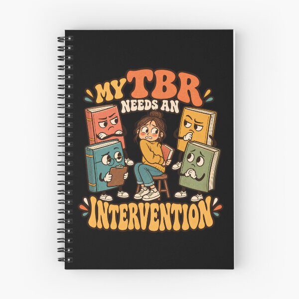 Item preview, My TBR Needs an Intervention – Funny Book Lover designed and sold by Bawek85Designs.