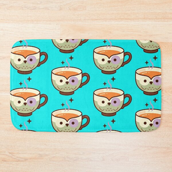 Item preview, Starry-Eyed Owl Latte Cup – Cute Cozy Coffee2 designed and sold by urmoments.