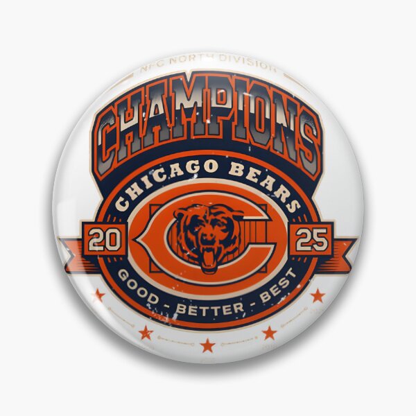 Item preview, Chicago Bears NFC North Division Champions Football Fan Design designed and sold by Astro Cats Social Club.