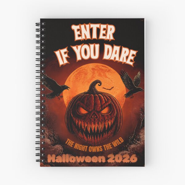 Item preview, Enter If You Dare – Halloween 2026 Evil Pumpkin Horror Design designed and sold by DervoTeck2767.