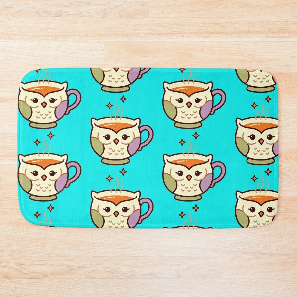 Item preview, Starry-Eyed Owl Latte Cup – Cute Cozy Coffee3 designed and sold by urmoments.