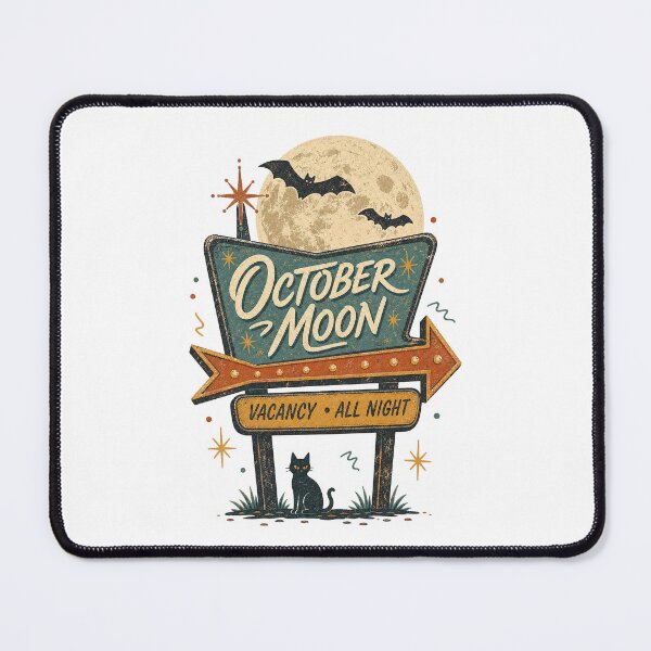 Item preview, October Moon Halloween Graphic Gift designed and sold by ice-apparel.