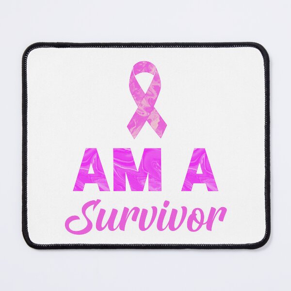 Item preview, Support Ribbon Pink 17 - Flow Art / Pour Painting - jdp-22-0023 designed and sold by ANomadDesigns.