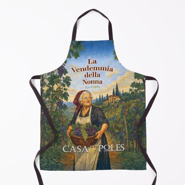 Item preview, La Vendemmia della Nonna - Vintage Italian Vineyard Poster designed and sold by Umpsilk.