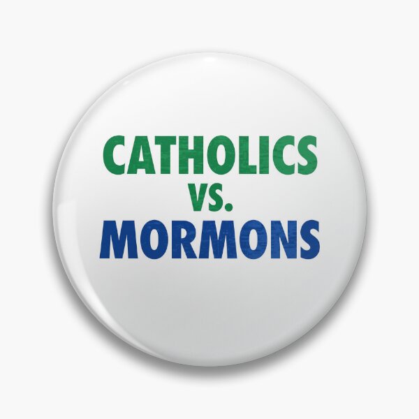 Item preview, Catholics Vs. Mormons - Notre Dame Fighting Irish - BYU Cougars designed and sold by theandroidvivz.