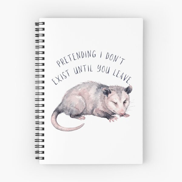 Item preview, Opossum Pretending I Dont Exist designed and sold by Tiffany Roy.
