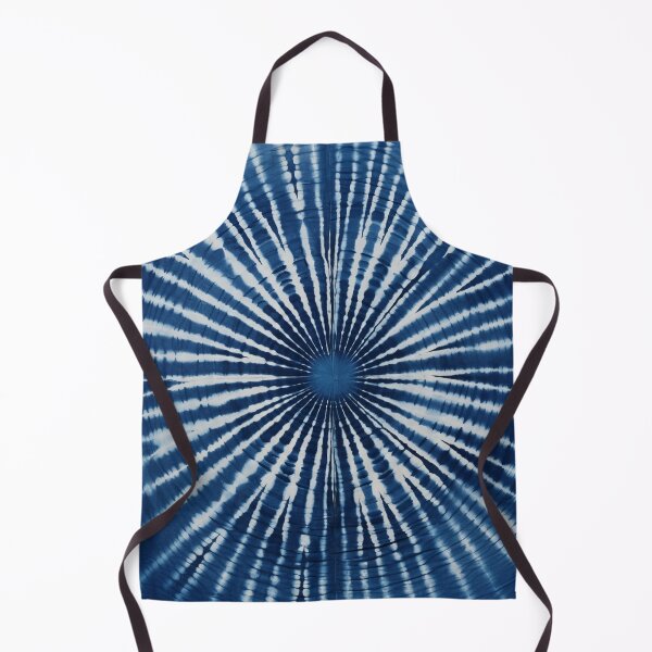 Item preview, Japanese Shibori Indigo Blue and White Mandala designed and sold by KsaveraArt.