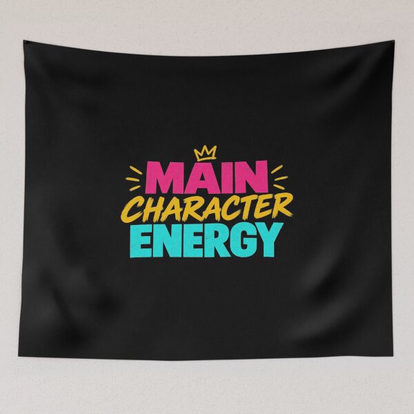 Item preview, Main Character Energy Trendy Aesthetic Gen Z Pop Culture designed and sold by eNtyshop23.