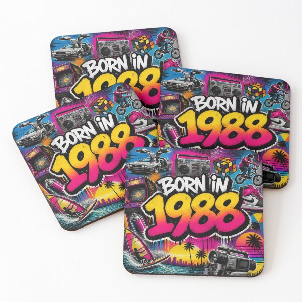 Item preview, Born in 1988 designed and sold by Meg_S_meG.