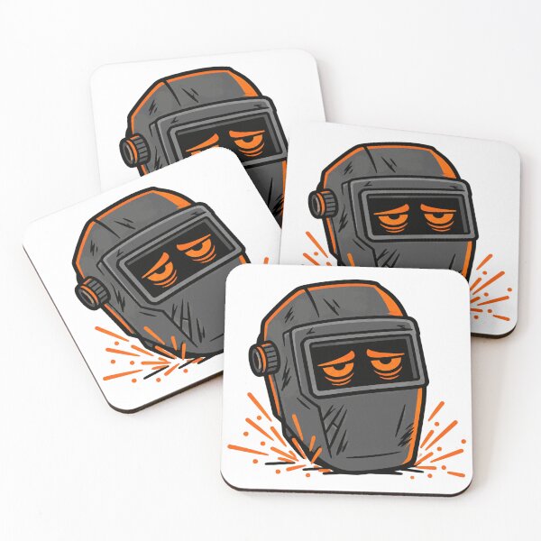 Item preview, Welder Humor Tired Welding Helmet designed and sold by Alphakenon.