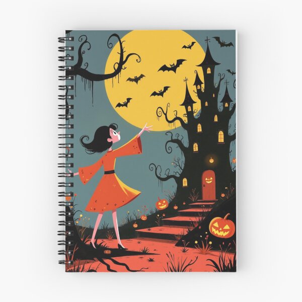 Item preview, Halloween Witch Under the Moon designed and sold by Mary Spencer.