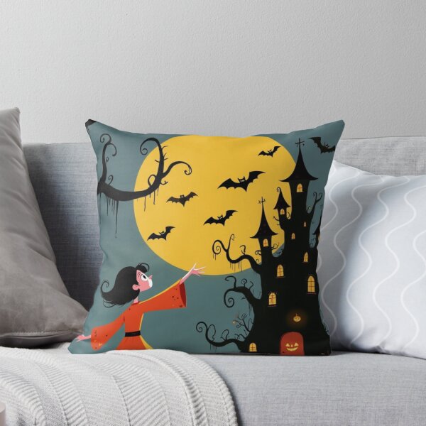 Item preview, Halloween Witch Under the Moon designed and sold by Mary Spencer.
