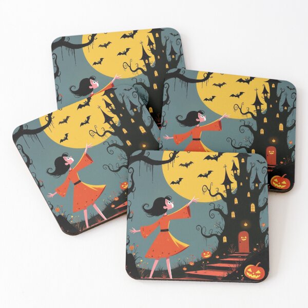 Item preview, Halloween Witch Under the Moon designed and sold by Mary Spencer.