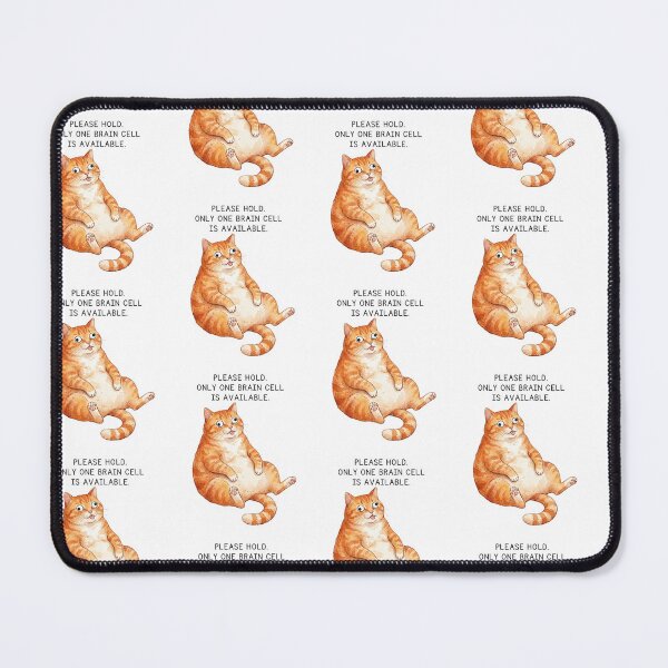 Item preview, Cat One Brain Cell Available designed and sold by Tiffany Roy.