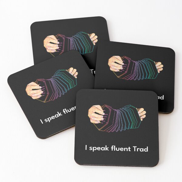 Item preview, I speak fluent Trad Concertina Colors designed and sold by TraDArt.