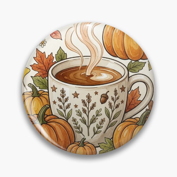 Item preview, Cozy Autumn Coffee Mug Fall Pumpkin Watercolor designed and sold by DIUMERI.