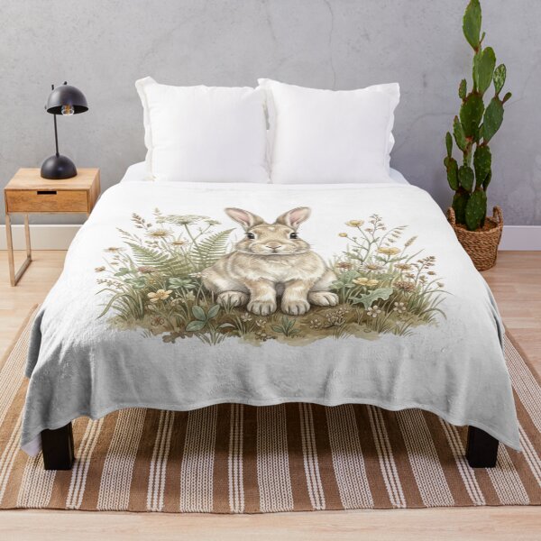 Item preview, Rabbit Nature Illustration Design designed and sold by Art Solom.