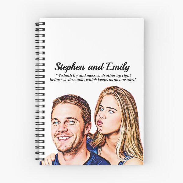 Item preview, Stephen Amell and Emily Bett Rickards designed and sold by Joy Michelle's Art Shop.