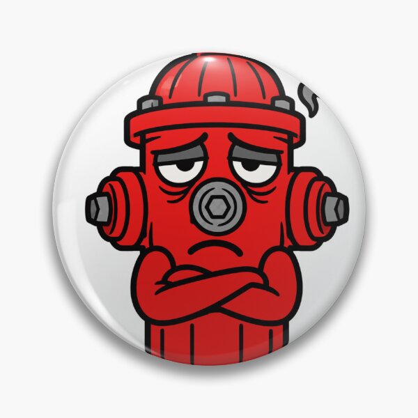Artikelvorschau, Feuerwehr-Humor: Müder Hydrant entworfen und verkauft von Alphakenon.