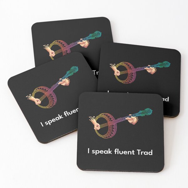 Item preview, I speak fluent Trad Banjo Colors designed and sold by TraDArt.
