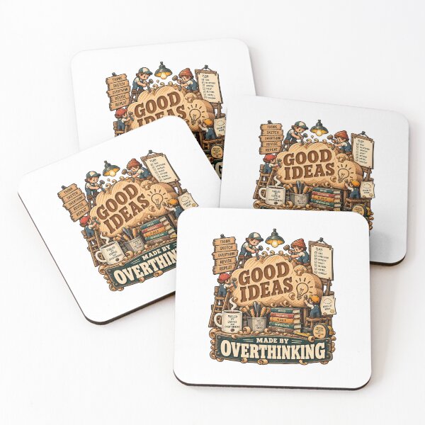 Item preview, Good Ideas Made by Overthinking – Funny Creative Workshop designed and sold by NarpLTD.