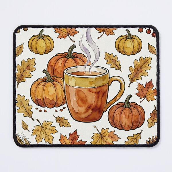Item preview, Cozy Autumn Coffee Mug Cottagecore Watercolor designed and sold by DIUMERI.
