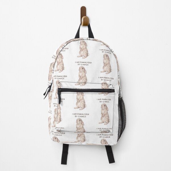 Item preview, Rabbit Paralyzed By Choice designed and sold by Tiffany Roy.
