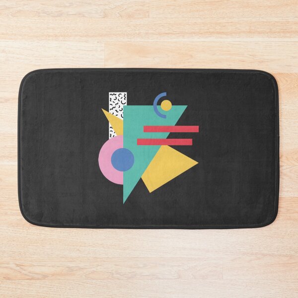 Item preview, Memphis Style Retro Pattern with Bold Colors and Geometric Shapes designed and sold by Mbarak Nafa.