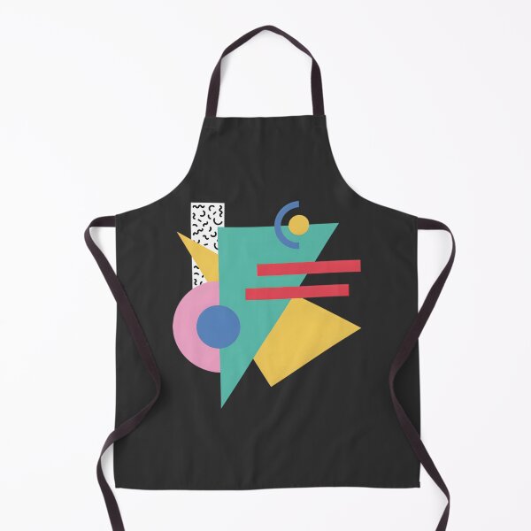 Item preview, Memphis Style Retro Pattern with Bold Colors and Geometric Shapes designed and sold by Mbarak Nafa.