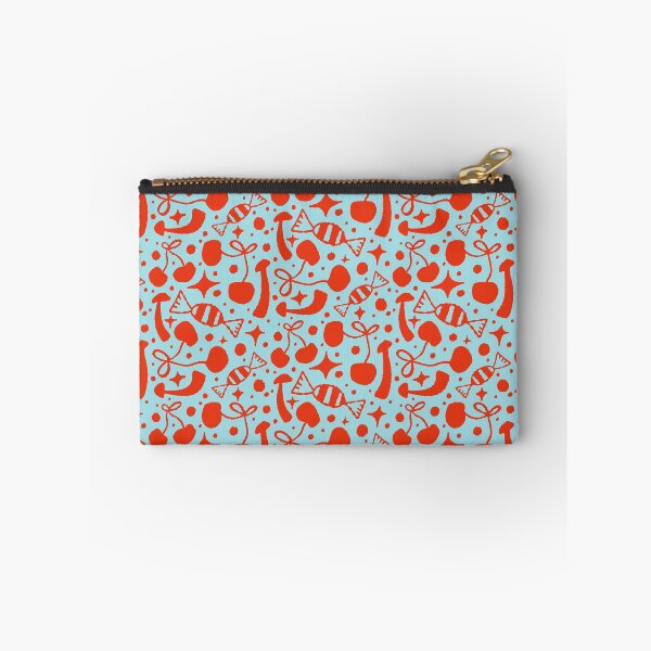 Item preview, Retro Cherries and Sweets Red Sky Blue designed and sold by adamstav-prints.