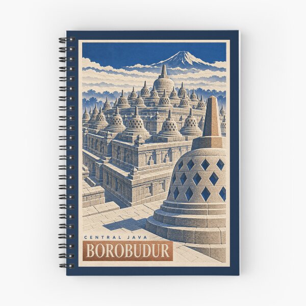 Item preview, Borobudur - Central Java designed and sold by GoodOldVintage.
