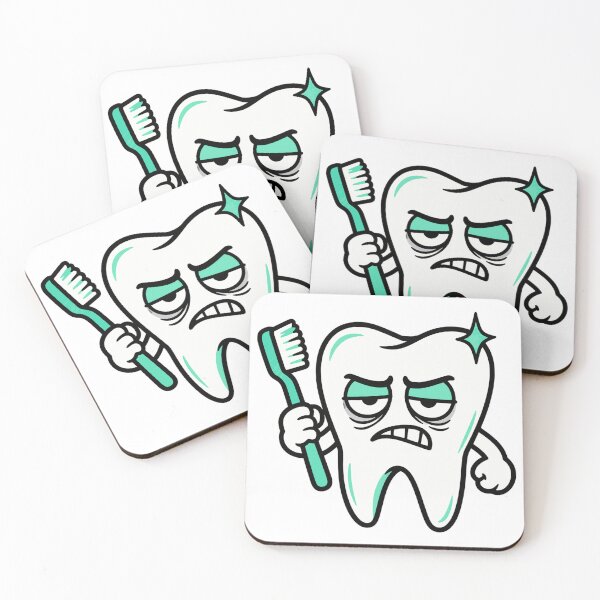 Item preview, Dentist Humor Tired Molar Toothbrush designed and sold by Alphakenon.