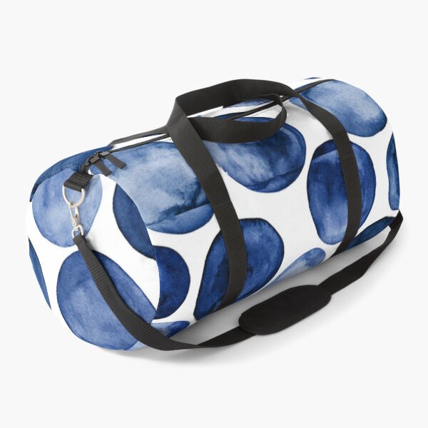 Item preview, Japanese Shibori Indigo Blue and White Dots designed and sold by KsaveraArt.