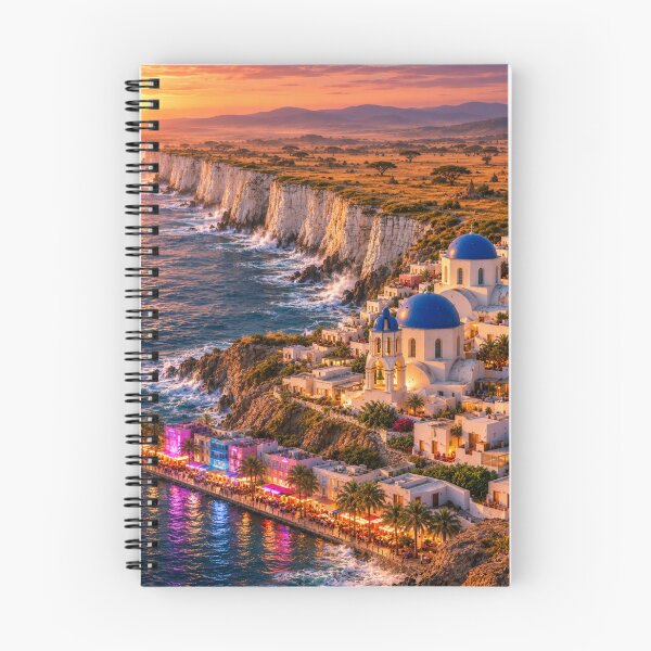 Item preview, Impossible Realism Coastline — Dusk Over the Cliffs designed and sold by YourForKor.
