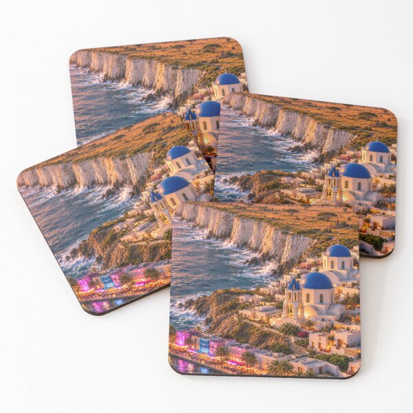 Item preview, Impossible Realism Coastline — Dusk Over the Cliffs designed and sold by YourForKor.