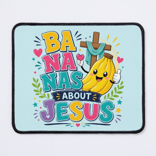 Item preview, Love Bananas About Jesus, Banana Lover, Child of God, Religious Christian Faith designed and sold by Forevermore.