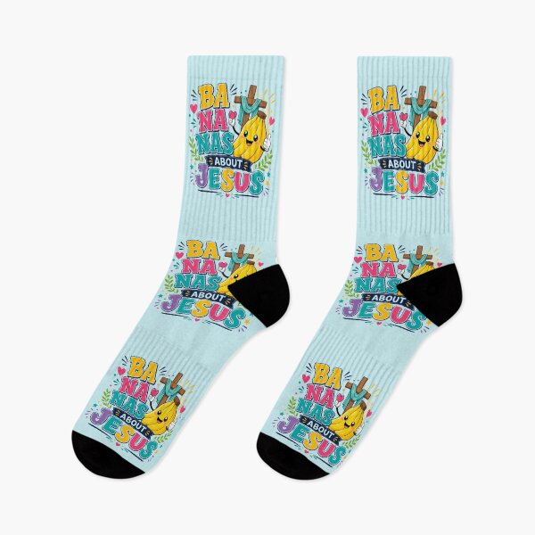 Item preview, Love Bananas About Jesus, Banana Lover, Child of God, Religious Christian Faith designed and sold by Forevermore.