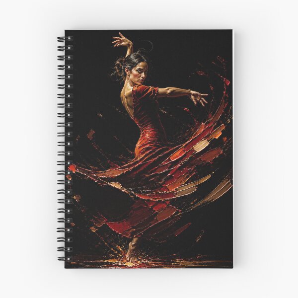 Item preview, Flamenco Dancer in Crimson Motion designed and sold by DesingbyDimoski.