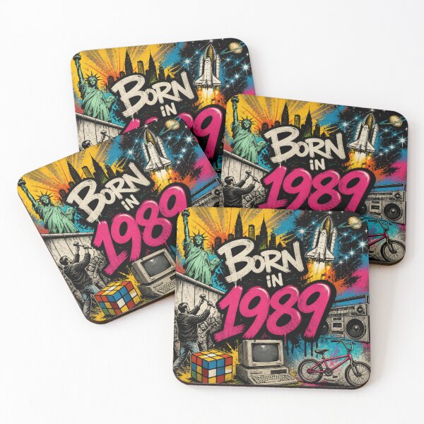 Item preview, Born in 1989 designed and sold by Meg_S_meG.