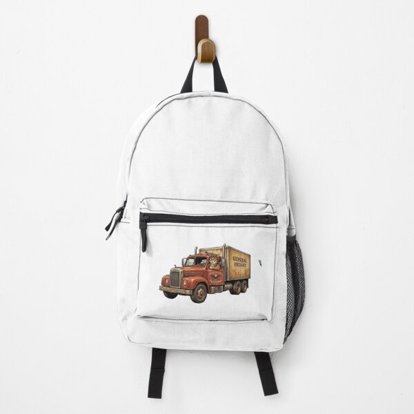 Item preview, Trucker Cat. Vintage style. designed and sold by FootprintofLove.