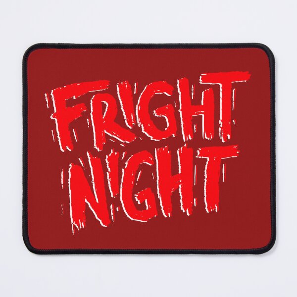 Item preview, Red Fright Night Brush Horror Halloween Typography designed and sold by SolutionsArt.