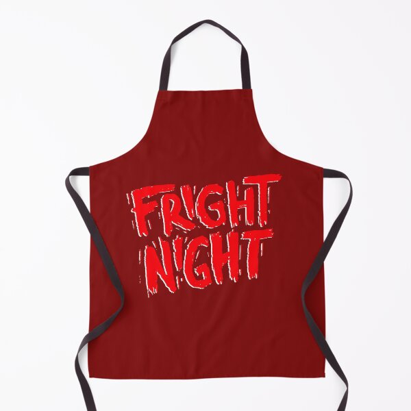 Item preview, Red Fright Night Brush Horror Halloween Typography designed and sold by SolutionsArt.