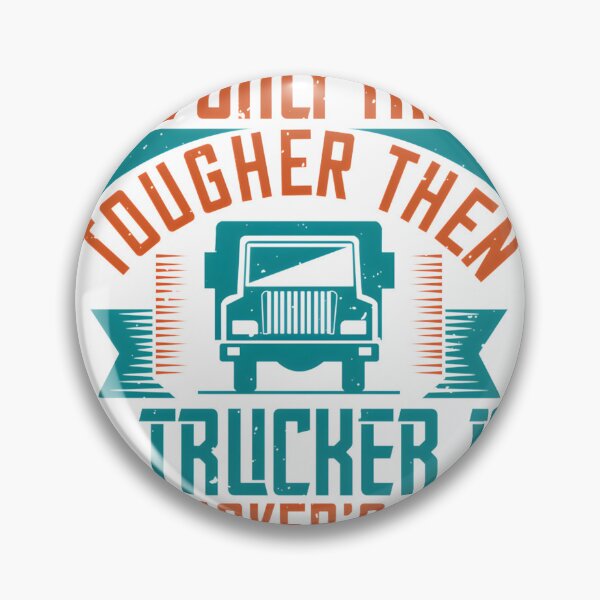 Item preview, Tough and Proud Trucker's Wife Design Celebrating Strength and Support designed and sold by eliasmaroki.