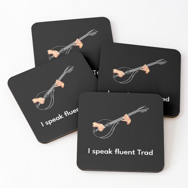 Item preview, I speak fluent Trad Bouzouki White designed and sold by TraDArt.