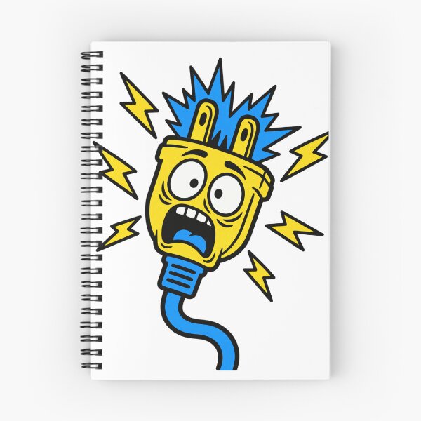 Item preview, Electrician Humor Shocked Plug designed and sold by Alphakenon.