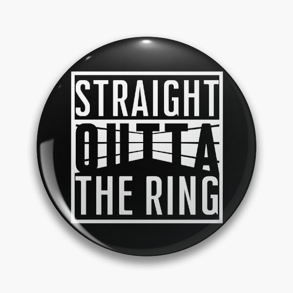 Item preview, Straight Outta The Ring Boxing Ropes Boxing MMA Wrestling Fighter designed and sold by HYPNK.