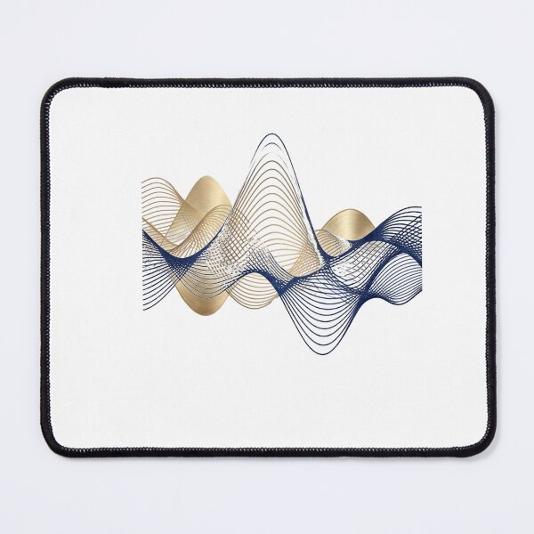 Item preview, Dynamic Abstract Wave Lines Modern Art Graphic designed and sold by Yafa-Design.