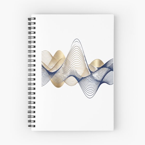 Aperçu de l'œuvre Dynamic Abstract Wave Lines Modern Art Graphic créée et vendue par Yafa-Design.