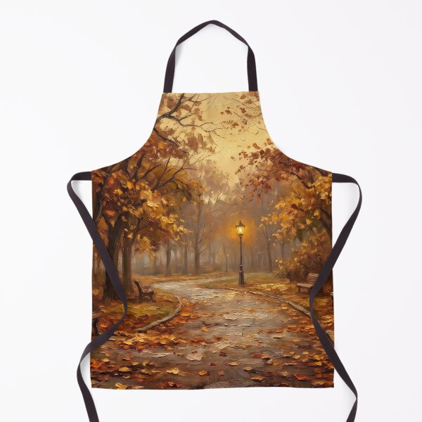 Item preview, Golden Park Pathway designed and sold by RedPeaStudio.