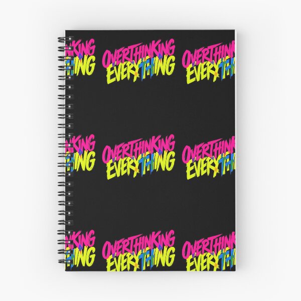 Item preview, Overthinking Everything Chaotic Colorful Typography Streetwear designed and sold by eNtyshop23.